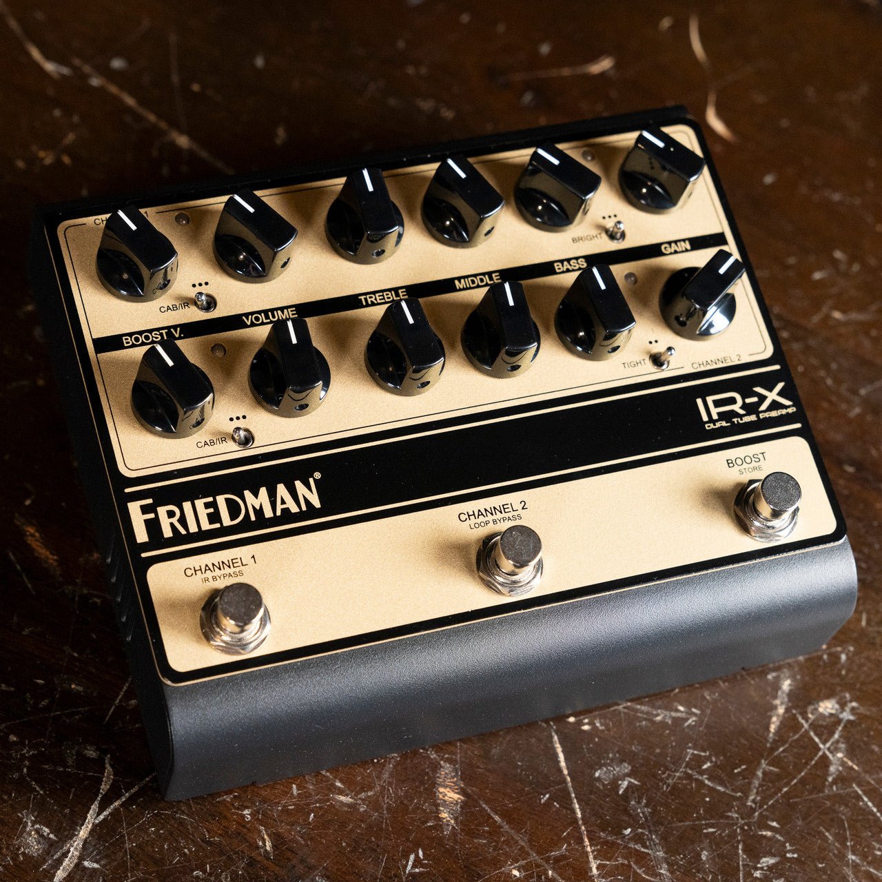 Friedman IR-X All-Tube Preamp Pedal | Shop Friedman Amps & Pedals