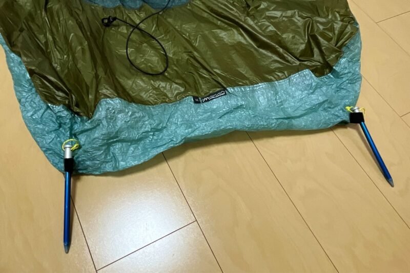 マウンテンローレルデザインの蚊帳つき超ULビビィ（撥水）をレビュー