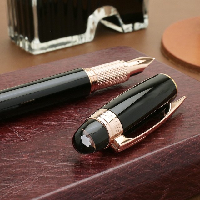 MONTBLANC モンブラン 万年筆 スターウォーカー レッドゴールドレジン