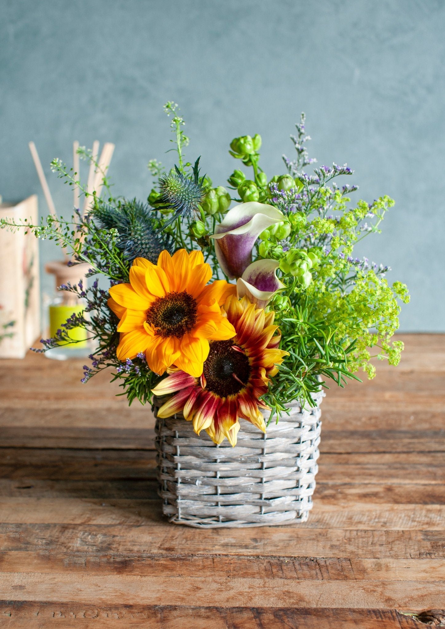 2025年父の日の花】ひまわりのフラワーアレンジメント サンリッチ