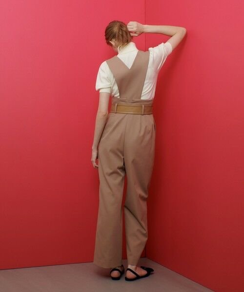 セール】 【LOULOU WILLOUGHBY】ジャンパーワイドパンツ （サロペット