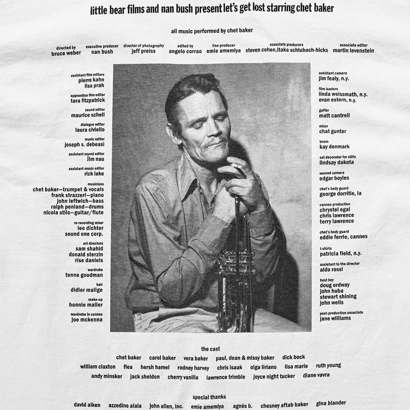 Let's get Lost × weber] T shirt (Poster art 1)