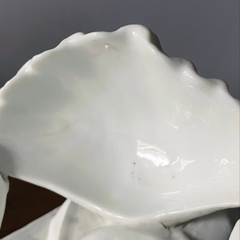 天使 ベニティエ 聖水盤 ビスク h26.3cm フランス アンティーク