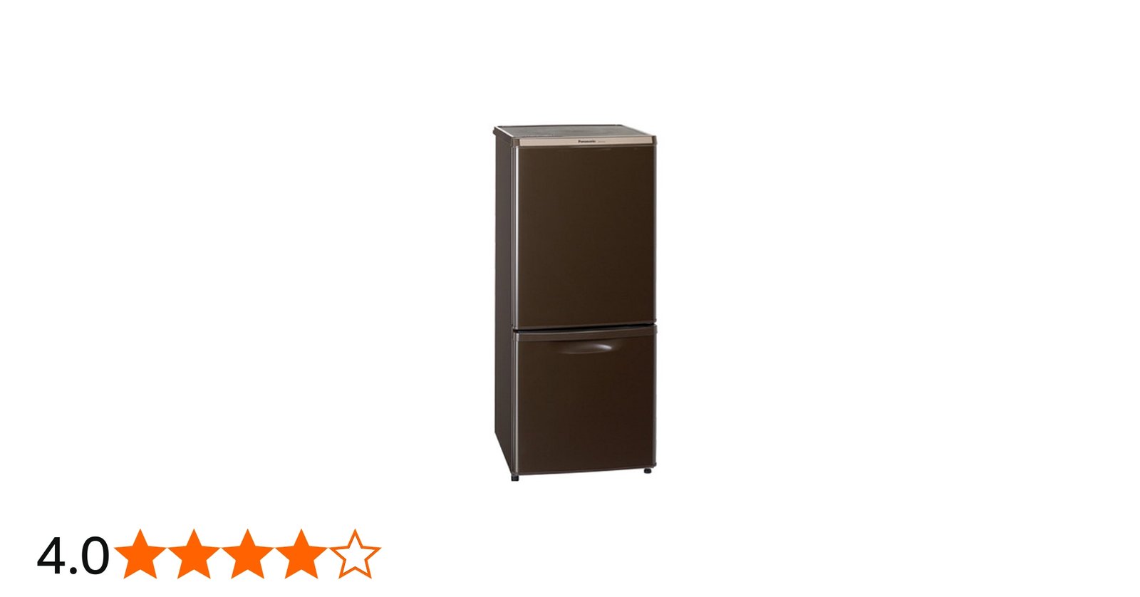 Amazon.co.jp: Panasonic 2ドア冷蔵庫 138L ブラウン NR-B147W-T