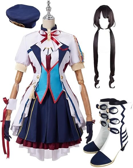 Amazon.co.jp: [楽コス]戌亥とこ コスプレ 衣装 2種類 Vtuber アイドル