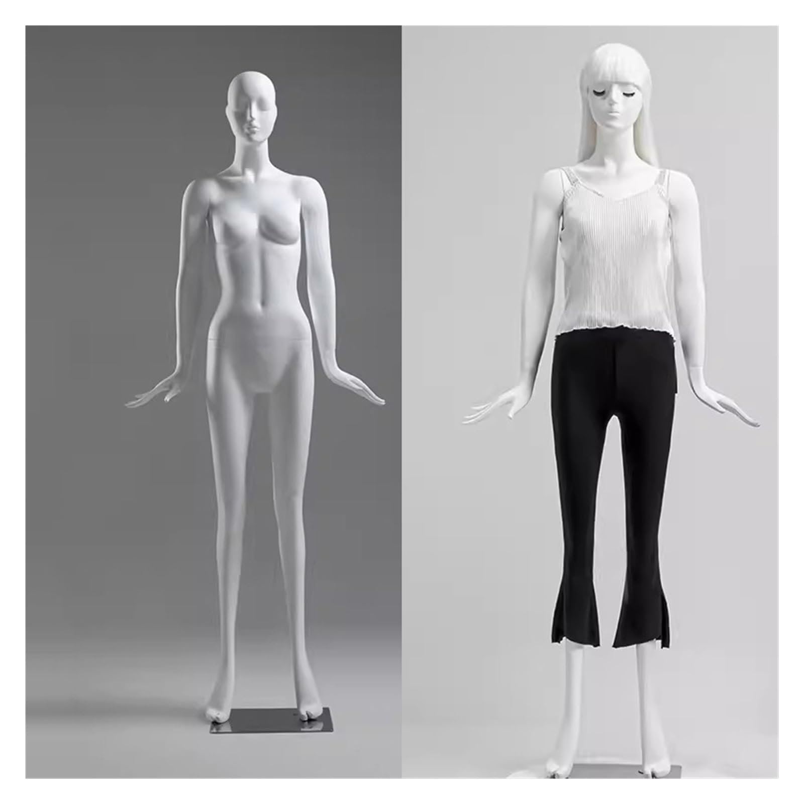 Amazon.co.jp: トルソー マネキン ドレスフォーム トルソボディ マット