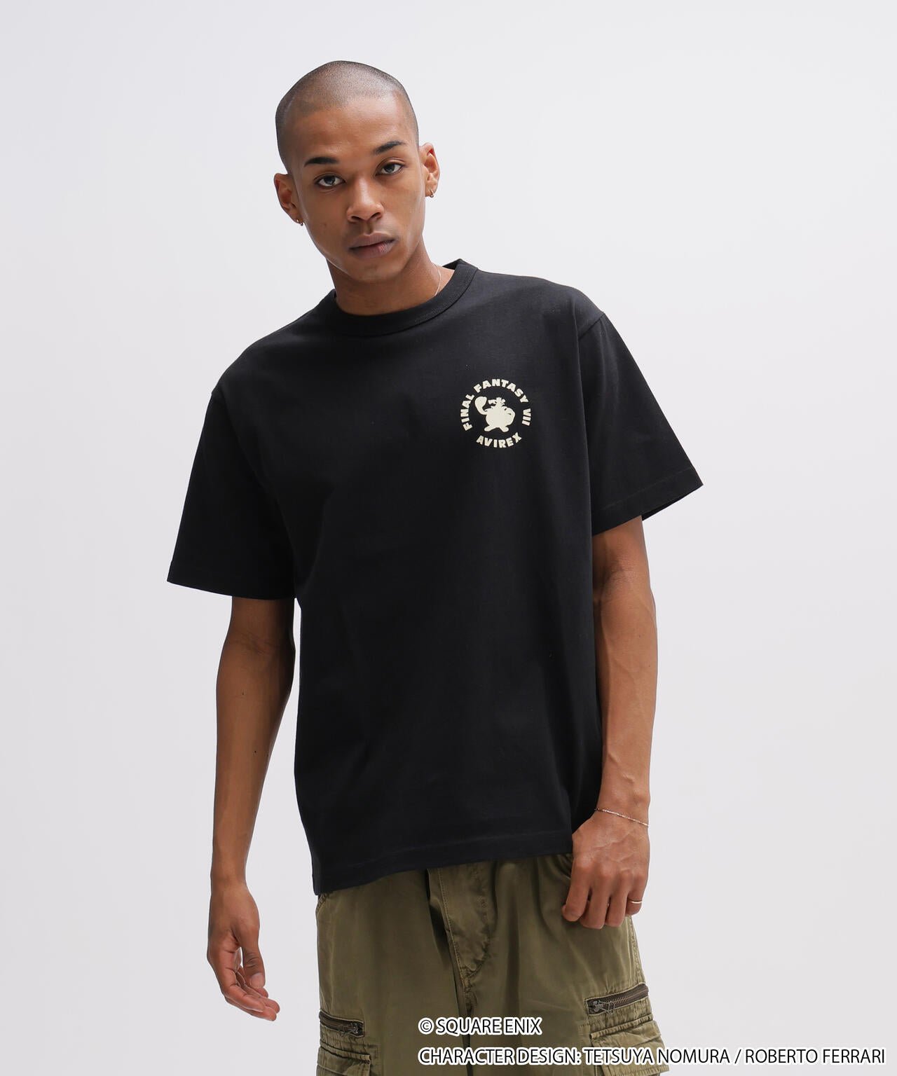 AVIREX × FINAL FANTASY VII REMAKE》CREW NECK T-SHIRT