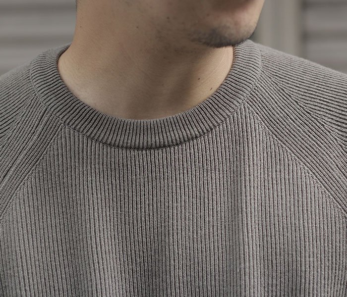 9/4(金)販売開始!!BATONER,HARD TWIST WOOL CREW NECK. | andPheb