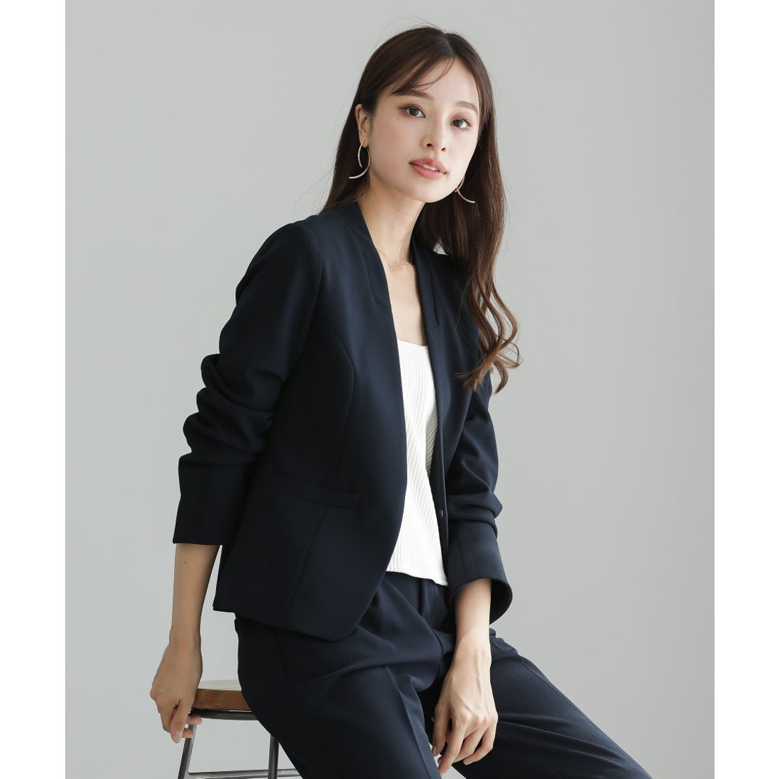 エミリアン Emilyan 【手洗いできるハイストレッチジョーゼット