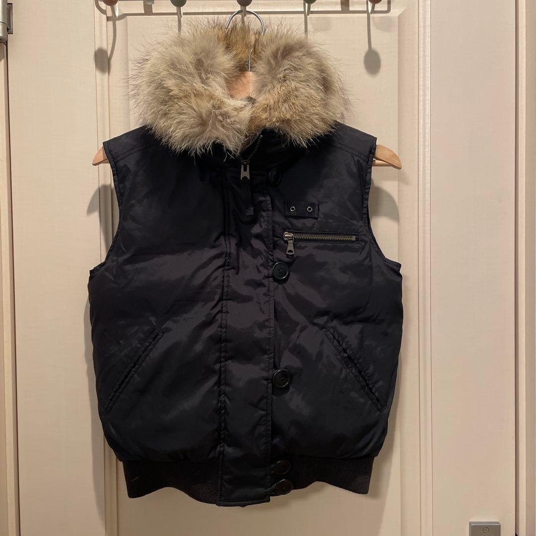 ラルフローレンファー付きダウンベスト サイズ9 ファー取り外し可能 楽天市場】RALPH LAUREN ラルフローレン ダウンベスト サイズ:XS