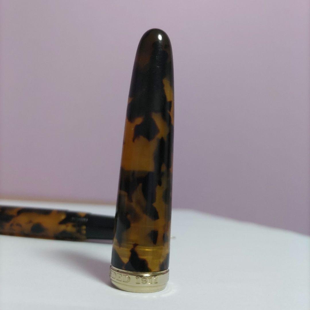 貴重廃盤品】SAILOR セーラーFOUNDED 1911 べっ甲柄 万年筆 - メルカリ