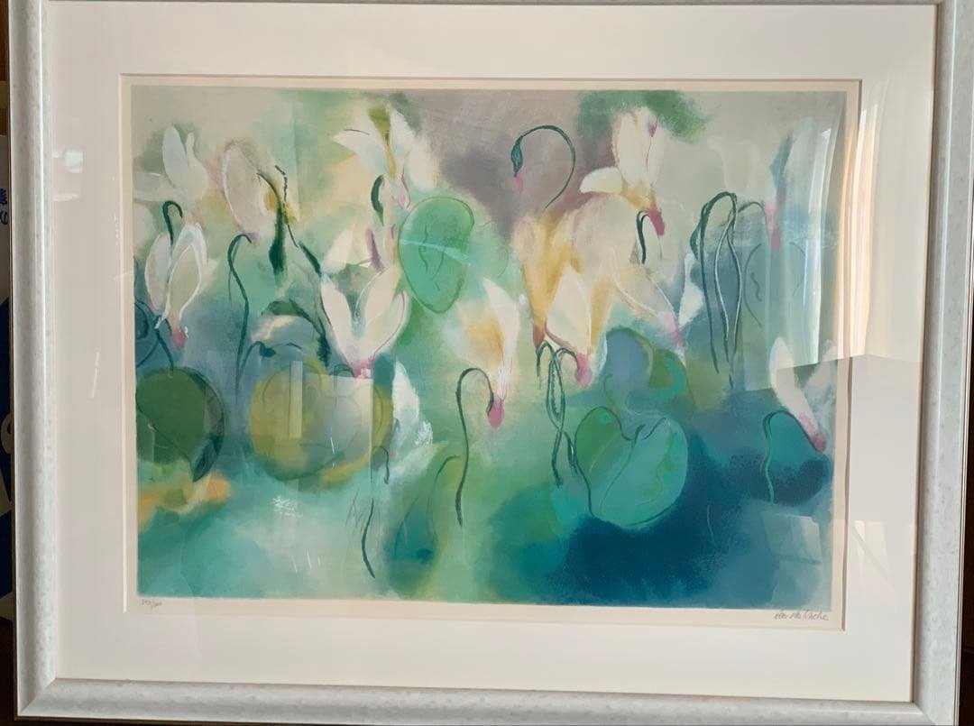 に*の様 希少　大判リトグラフ　ダン・パルトゥシュ　「シクラメン」 園芸ネット本店｜シクラメン：シューベルト シャワー5号ポット の通販