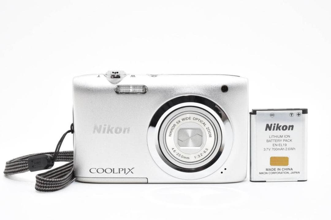 美品】Nikon ニコン COOLPIX A100 シルバー 動作確認済 - メルカリ