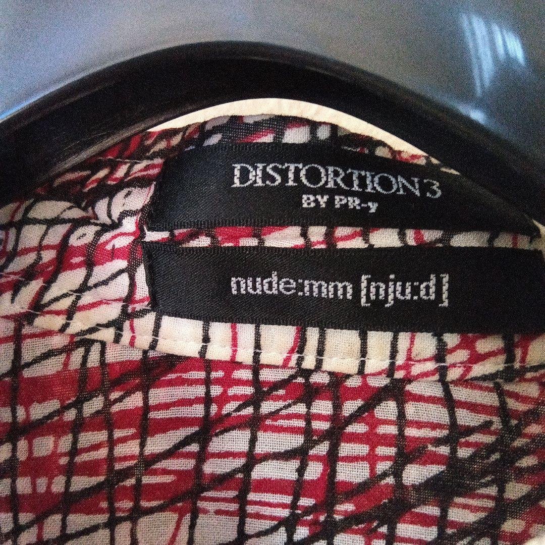 DISTORTION3 ノーカラーシャツ - メルカリ