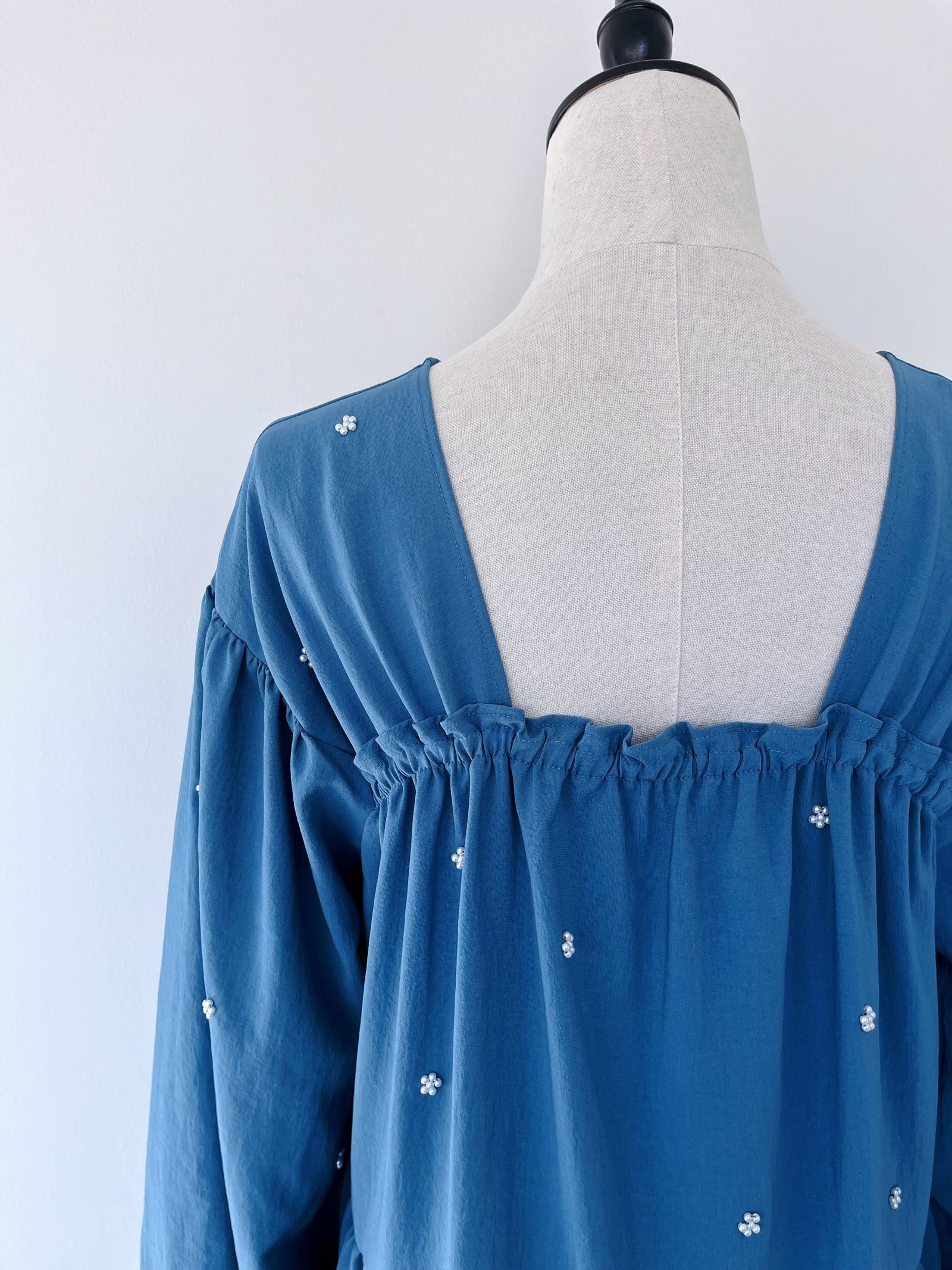 MUVEIL パール刺繍ワンピース | KOKO