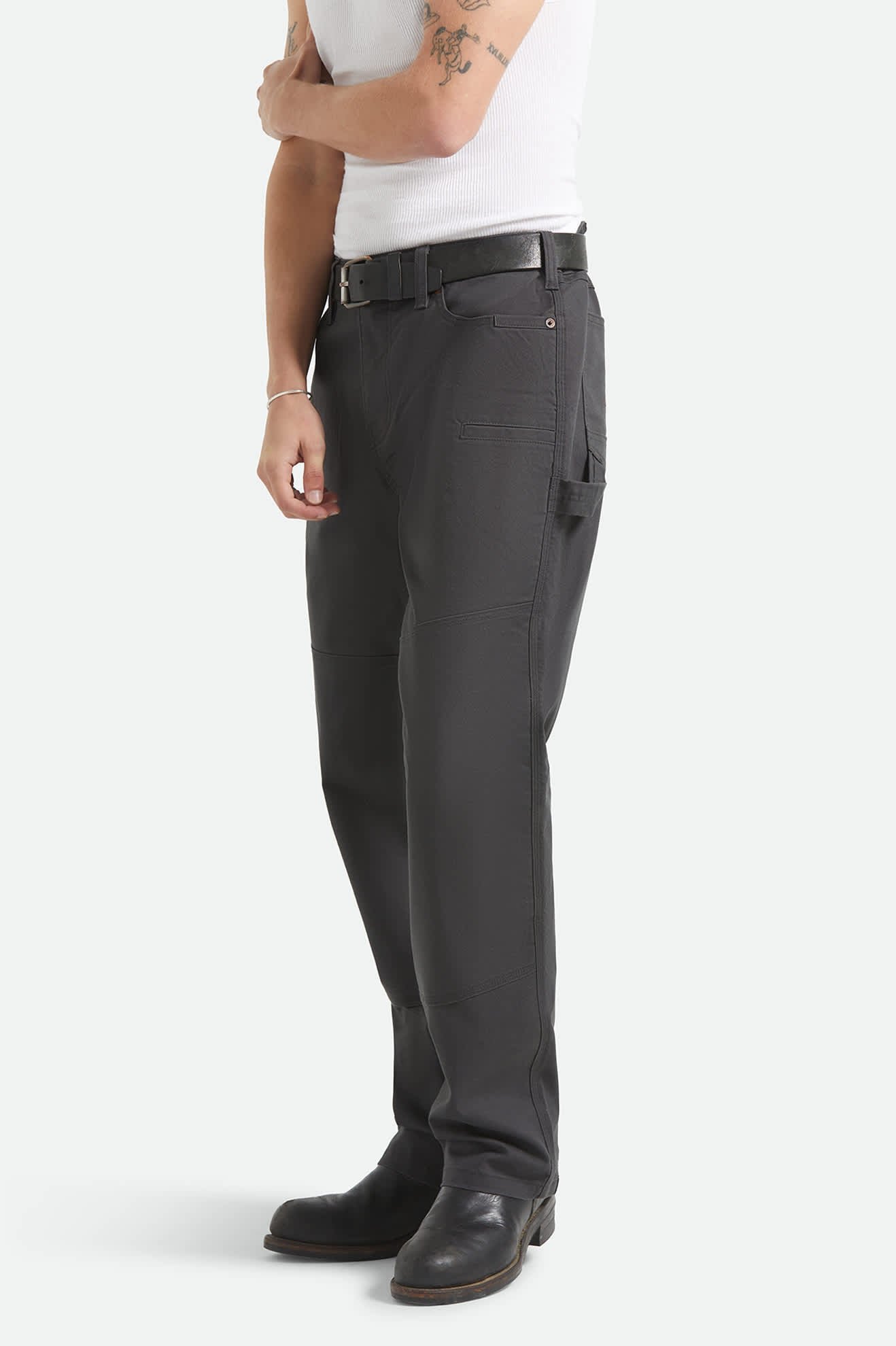 Men's Builders Carpenter Stretch Pant in Washed Black – Brixton Canada