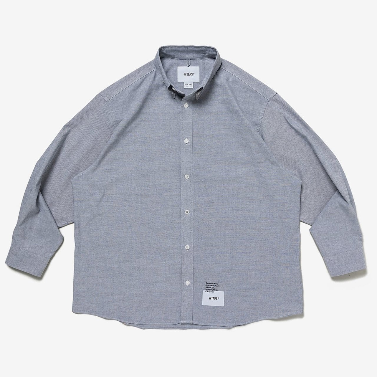 WTAPS Shirt BD / LS / CTPL. OXFORD. COOLMAX®