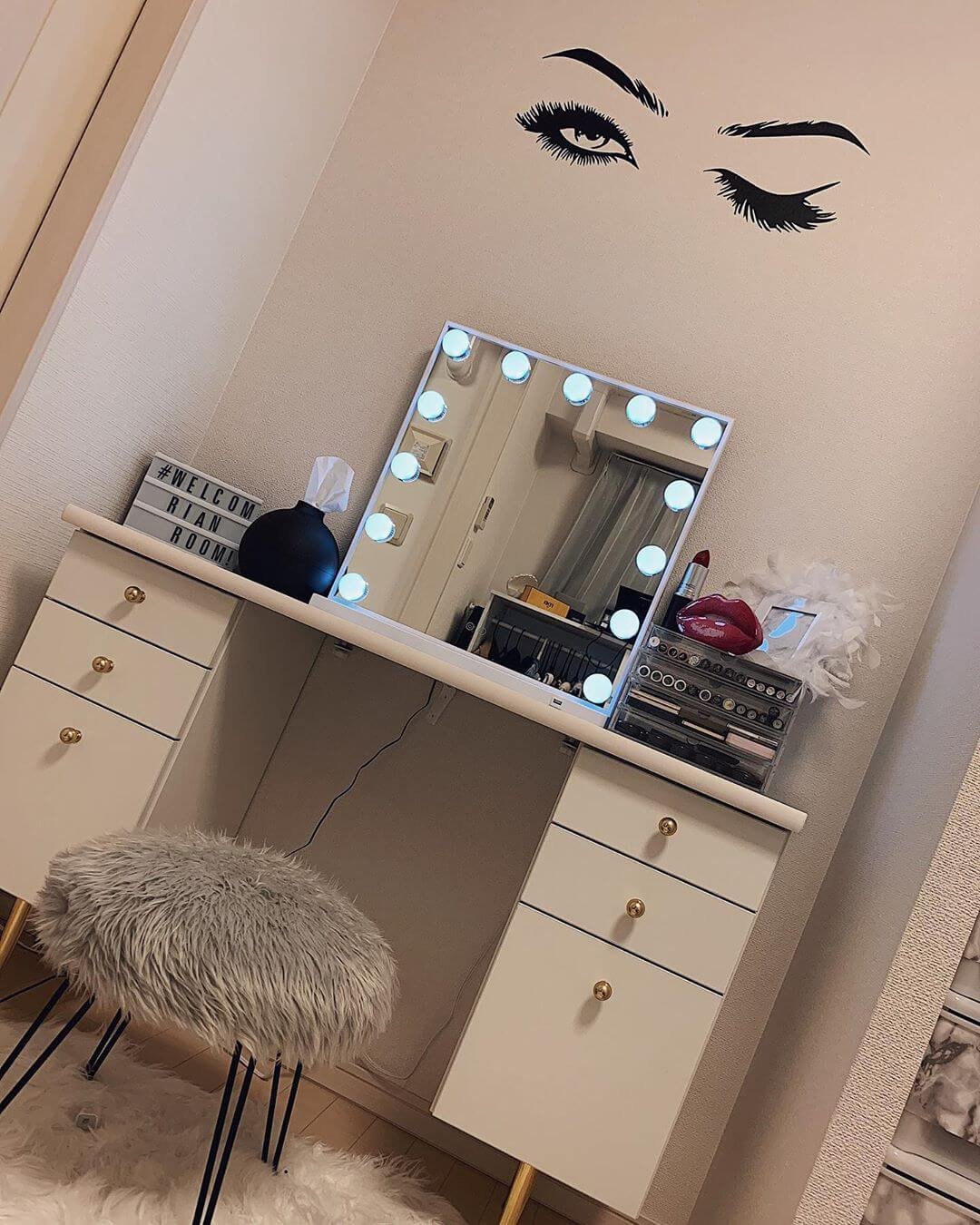 Francfranc エルドラド コスメデスク ドレッサー 【公式通販】